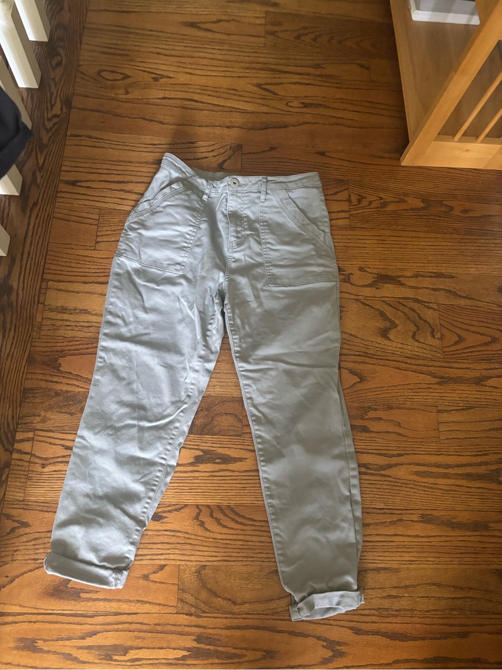 Banana Republic Light Gray Men's Chinos